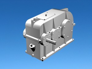 helical reducer 3Dモデル
