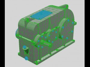helical reducer 3Dモデル