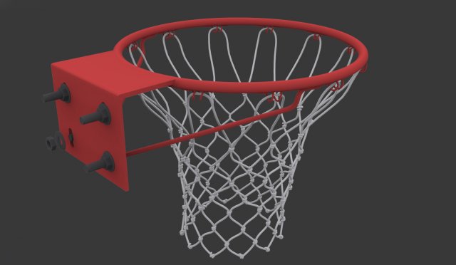 basketball rim 3Dモデル .c4d .max .obj .3ds .fbx .stl .blend 