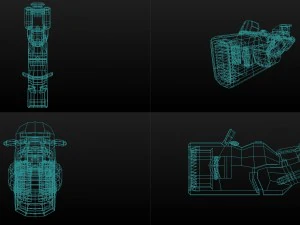 diesel bike 3D Model
