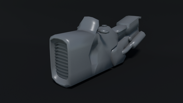 diesel bike 3D 모델 .c4d .max .obj .3ds .fbx .stl .blend 