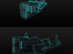 diesel bike 3D 모델