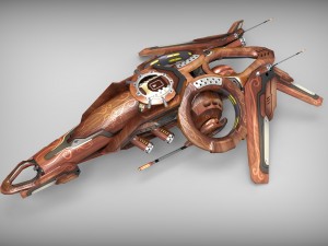 dronev2 - the wood 3D मॉडल