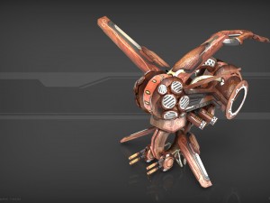 drone v3 wood 3D मॉडल