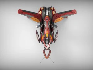 drone v3 wood 3D Model