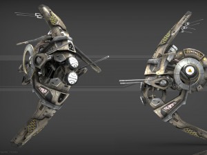 drone v1 scifi 3D मॉडल