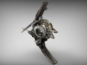 drone v1 scifi 3D Model