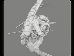 drone v1 scifi 3D Model