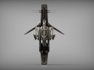 drone v1 scifi 3D Model