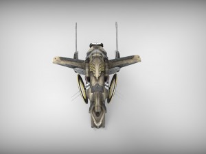 drone v1 scifi 3D Model