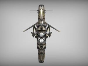 drone v1 scifi 3D Model