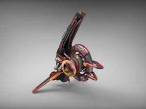 drone v0 redmanga 3Dモデル