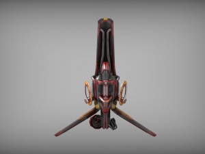 drone v0 redmanga 3Dモデル
