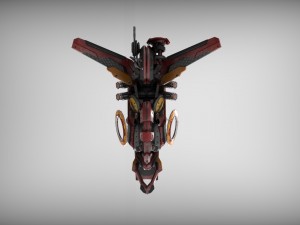 drone v0 redmanga 3Dモデル