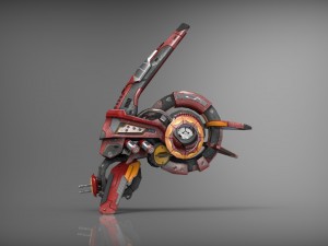 drone v0 redmanga 3Dモデル