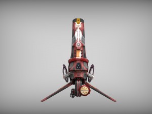 drone v0 redmanga 3Dモデル