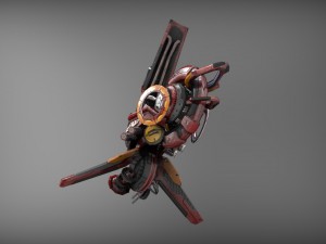 drone v0 redmanga 3Dモデル