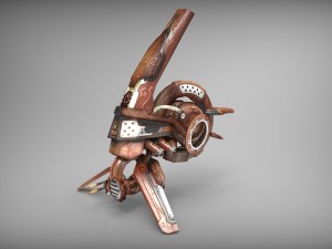 drone v0 wood Modèle 3D