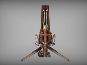 drone v0 wood Modèle 3D