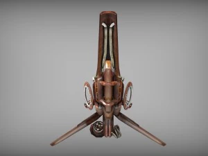 drone v0 wood 3D Model