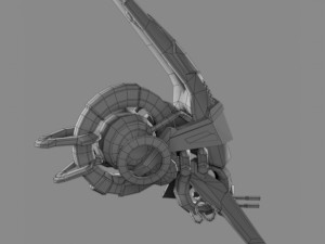 drone v0 wood Modèle 3D