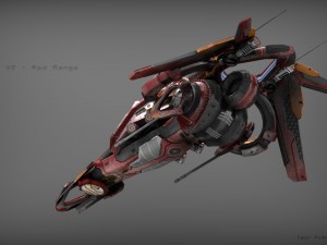 drone v2 redmanga 3D-Modell