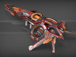 drone v2 redmanga 3D Model