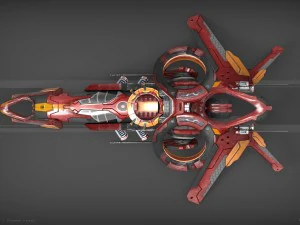 drone v2 redmanga 3D Model