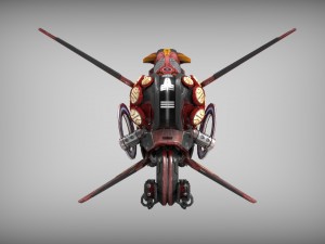 drone v3 redmanga 3D-Modell