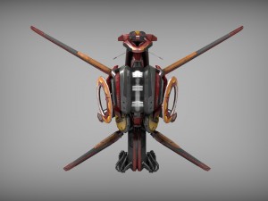 drone v3 redmanga 3D-Modell
