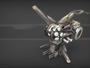 drone v3 scifi 3D मॉडल