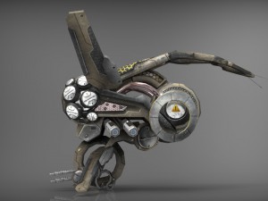 drone v3 scifi 3D 모델