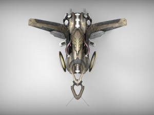 drone v3 scifi 3D 모델