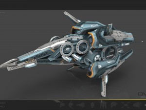 10 drone pack - cybertech Modello 3D