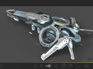 10 drone pack - cybertech Modello 3D
