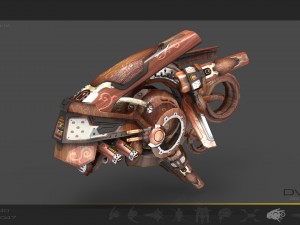 10 drones wood pack 3D 모델
