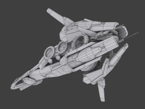 10 drones wood pack 3D 모델