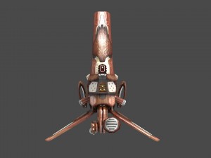 10 drones wood pack 3D 모델