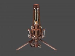 10 drones wood pack 3D 모델