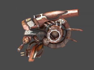 10 drones wood pack 3D 모델