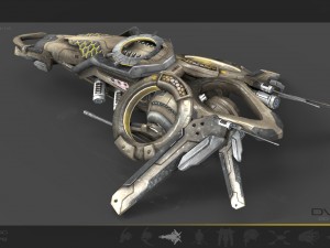 10 drone scifi pack Modelo 3D
