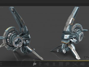 cybertech drone v0 3D Model