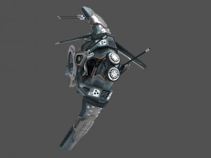 cybertech v1 drone 3D मॉडल