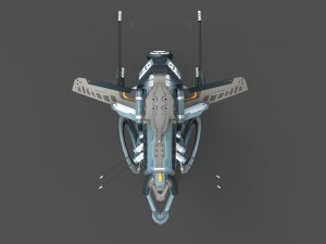 cybertech v1 drone 3D मॉडल
