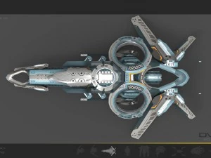 drone v2 cybertech 3D Model