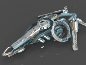 drone v2 cybertech 3D Model