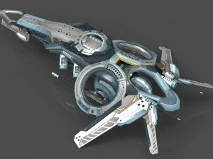 drone v2 cybertech 3D Model