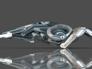 drone v2 cybertech Model 3D