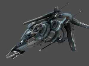 drone v2 cybertech 3D Model