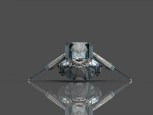 drone v2 cybertech 3D Model